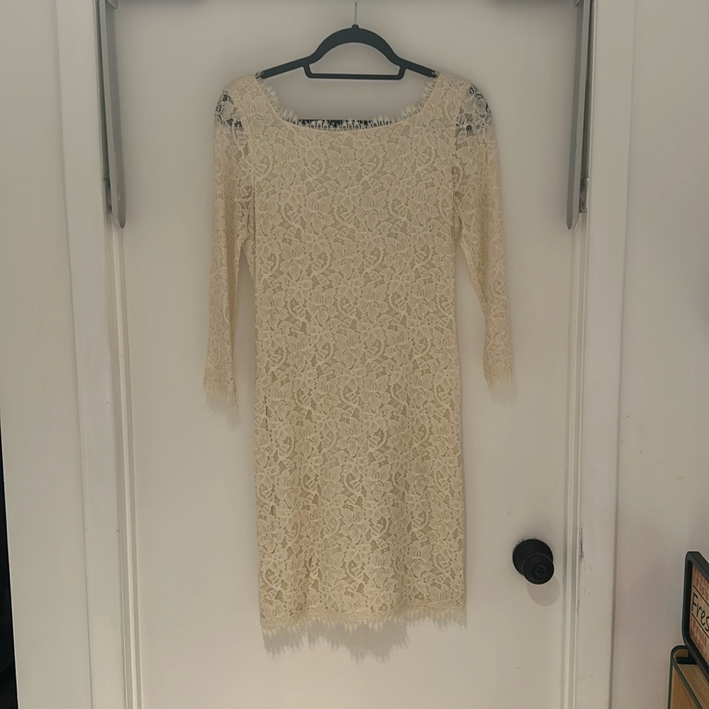 DVF Lace Dress